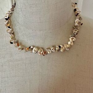 Vintage seashell necklace